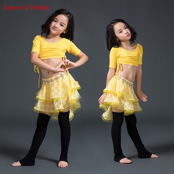 new arrival competition girl belly dance + skirt 2pcs dancer practice costume dress red yellow ing, Black;red
new arrival competition girl belly dance + skirt 2pcs dancer practice costume dress red yellow ing, Black;red