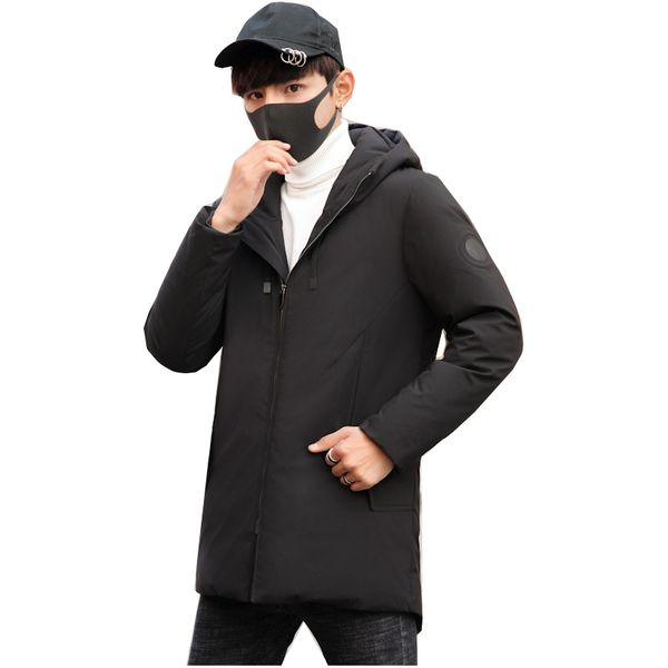 men winter hooded jacket 2019 new white duck down coats jackets male casual short down parkas hombre py612, Black
men winter hooded jacket 2019 new white duck down coats jackets male casual short down parkas hombre py612, Black