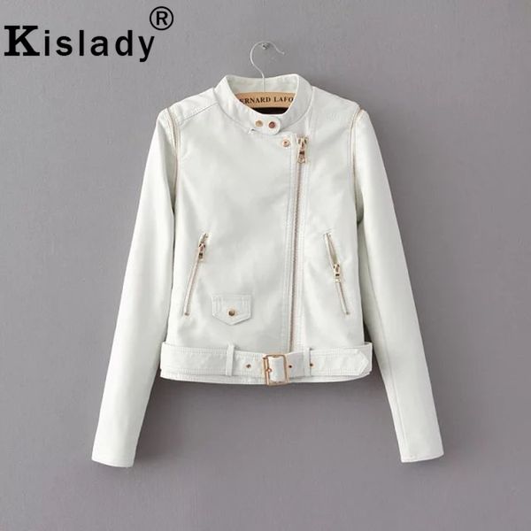 new female pu leather jacket sleeve detachable pocket design fashion women biker leather coat autumn winter gothic outwear, Black
new female pu leather jacket sleeve detachable pocket design fashion women biker leather coat autumn winter gothic outwear, Black