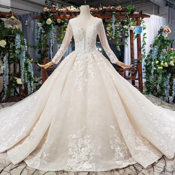 2019 latest country wedding dresses tassel o neck long tulle sleeve lace up back sequins pearl applique pattern lace wedding dresses garden, White
2019 latest country wedding dresses tassel o neck long tulle sleeve lace up back sequins pearl applique pattern lace wedding dresses garden, White