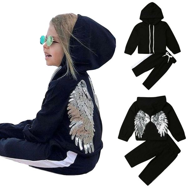 2pcs baby infant girl newborn clothes sequins wing hooded pants kids warm clothes outfits tracksuit children streetwear, White
2pcs baby infant girl newborn clothes sequins wing hooded pants kids warm clothes outfits tracksuit children streetwear, White