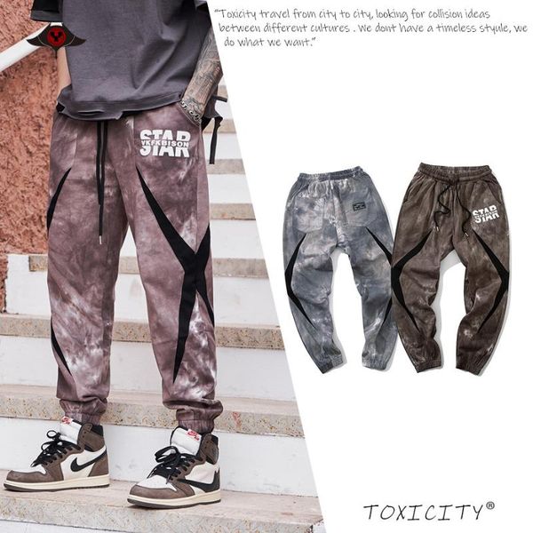 2020 hip tie-краситель hop streetwear упругого jogger брюки мужчина harajuku kpop крест печать штанов хлопок sweatpants, Black
2020 hip tie-краситель hop streetwear упругого jogger брюки мужчина harajuku kpop крест печать штанов хлопок sweatpants, Black