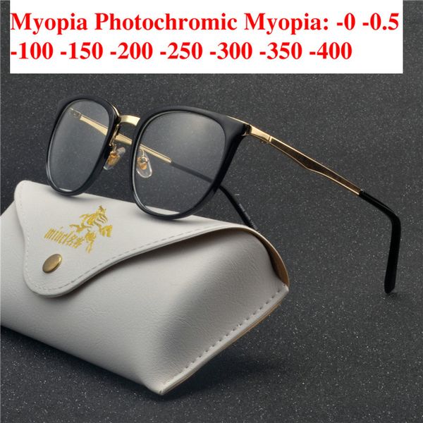vintage transition sunglasses pchromic myopia eyeglasses finished myopia glasses for women computer optical glasses uv400 nx, Black
vintage transition sunglasses pchromic myopia eyeglasses finished myopia glasses for women computer optical glasses uv400 nx, Black