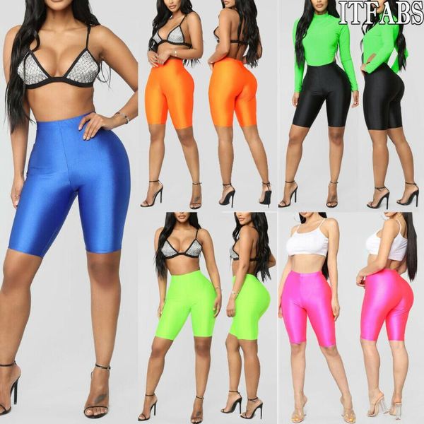 women short leggings biker shorts dance workout yoga pants shinning tight slim black nylon training running exercise shorts new, White;black
women short leggings biker shorts dance workout yoga pants shinning tight slim black nylon training running exercise shorts new, White;black
