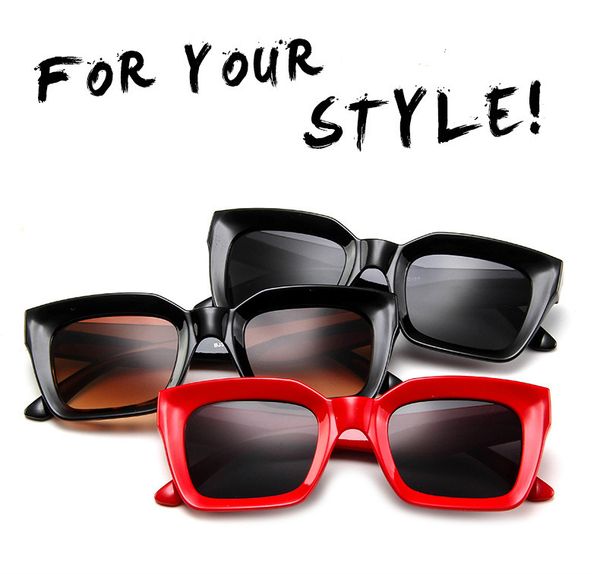 2020 new european and american fashion sunglasses men and women box sunglasses personalized wild glasses trend sunglasses, White;black
2020 new european and american fashion sunglasses men and women box sunglasses personalized wild glasses trend sunglasses, White;black