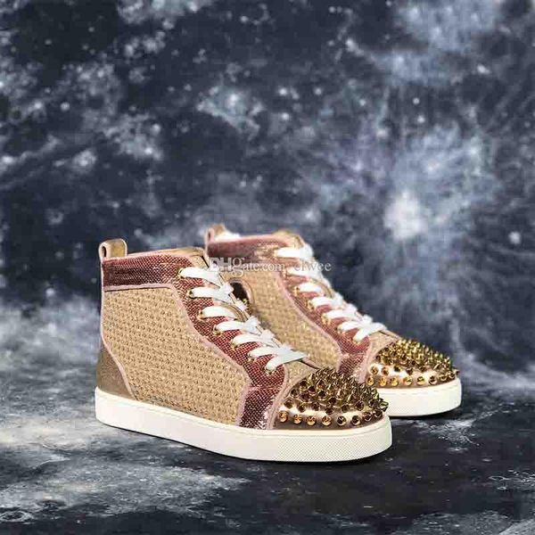 лучшие дизайнерские туфли шипованная шипы red bottom кроссовки high top pik pik шипами мужчины обувь черный белый кожа flat обувь партии, Black
лучшие дизайнерские туфли шипованная шипы red bottom кроссовки high top pik pik шипами мужчины обувь черный белый кожа flat обувь партии, Black