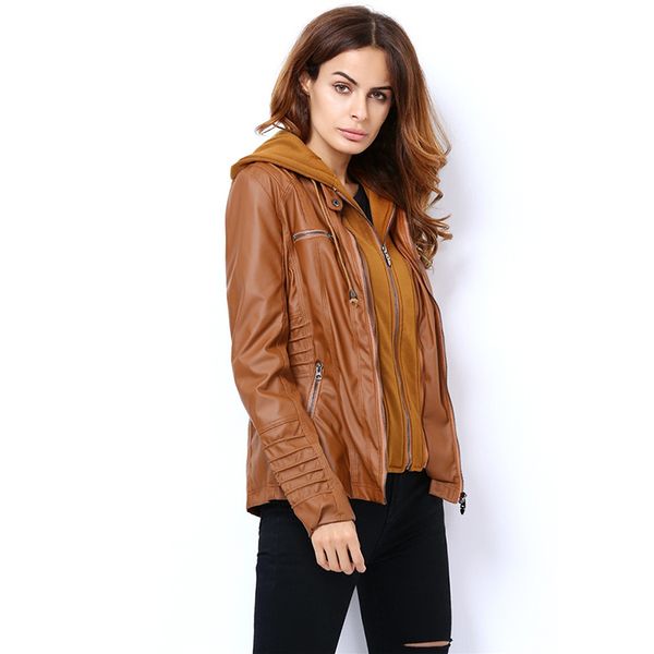 spring autumn 6xl plus size leather jackets for women coat outerwear clothing female basic jacket punk chaquetas casaco feminino, Black
spring autumn 6xl plus size leather jackets for women coat outerwear clothing female basic jacket punk chaquetas casaco feminino, Black