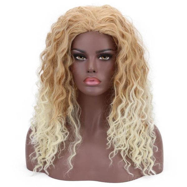 beauty long ash strawberry honey blonde ombre wavy synthetic wigs with bangs for women cosplay party daily make up, Black
beauty long ash strawberry honey blonde ombre wavy synthetic wigs with bangs for women cosplay party daily make up, Black
