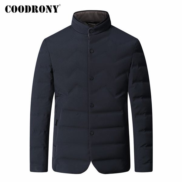 coodrony brand duck down jacket men business casual stand collar coat men autumn winter soft warm jackets costs clothing 98027, Black
coodrony brand duck down jacket men business casual stand collar coat men autumn winter soft warm jackets costs clothing 98027, Black