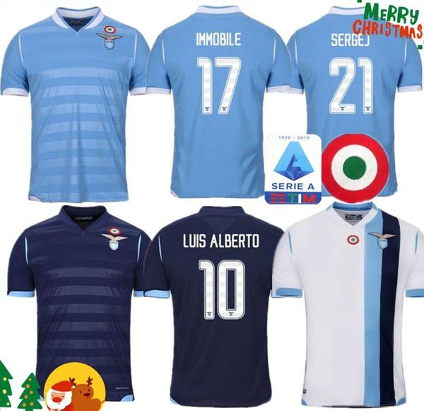 19 20 Lazio soccer jersey 2019 2020 Lazio football shirt LUIS ALBERTO camiseta de fútbol IMMOBILE SERGEJ maillot de foot maglia da calcio
19 20 Lazio soccer jersey 2019 2020 Lazio football shirt LUIS ALBERTO camiseta de fútbol IMMOBILE SERGEJ maillot de foot maglia da calcio