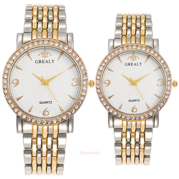 100pcs/lot fashion crystal couple watch simple dial rose gold wrist watch for lovers man women rhinestone wrist, Slivery;brown
100pcs/lot fashion crystal couple watch simple dial rose gold wrist watch for lovers man women rhinestone wrist, Slivery;brown