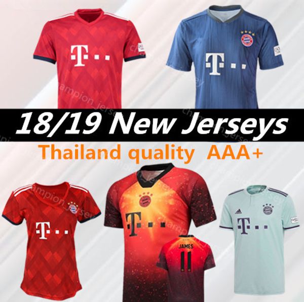 Thailand quality 18 19 Soccer Jerseys Robert Lewandowski Leon Goretzka Arjen Robben James Rodriguez Thomas Muller Jersey football shirt
Thailand quality 18 19 Soccer Jerseys Robert Lewandowski Leon Goretzka Arjen Robben James Rodriguez Thomas Muller Jersey football shirt