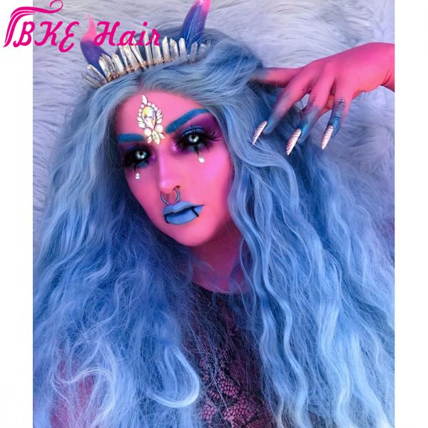 long wavy hair blue/green/grey heat resistant synthetic wigs for women side part halloween party cosplay wigs, Black;brown
long wavy hair blue/green/grey heat resistant synthetic wigs for women side part halloween party cosplay wigs, Black;brown