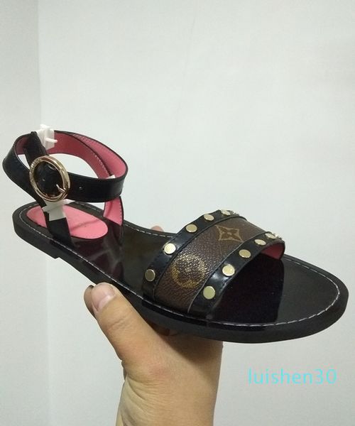 branded women leather passenger flat sandal designer canvas adjusted ankle strap buckle leather outsole casual sandal l30, Black
branded women leather passenger flat sandal designer canvas adjusted ankle strap buckle leather outsole casual sandal l30, Black
