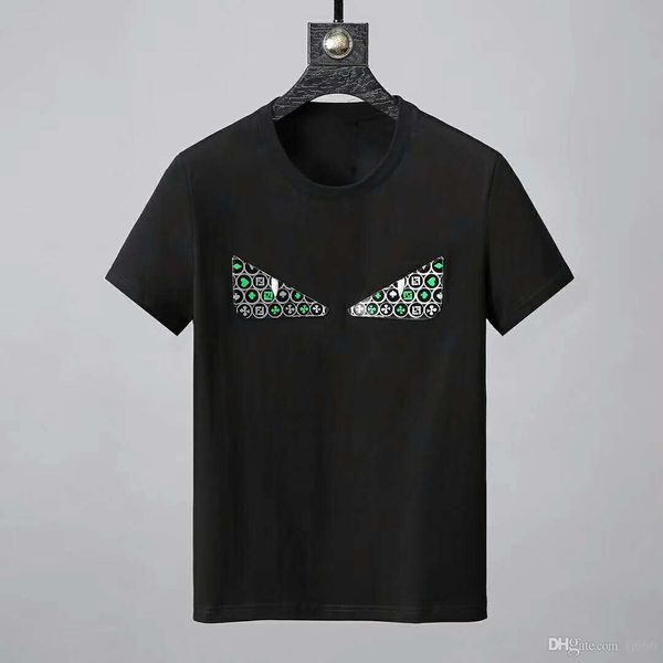 2019 brand new design o-образным вырезом мужские футболки симпатичные глаза вышивка повседневная футболка мужчины с коротким рукавом хлопок, White;black
2019 brand new design o-образным вырезом мужские футболки симпатичные глаза вышивка повседневная футболка мужчины с коротким рукавом хлопок, White;black