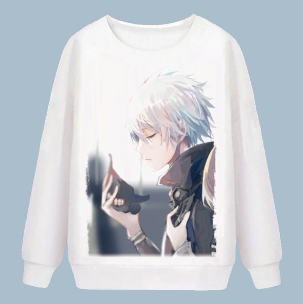 new japan anime ken kaneki tokyo ghoul hoodies cosplay costume comfortable breathable sweatshirts o-neck collar warm, Black
new japan anime ken kaneki tokyo ghoul hoodies cosplay costume comfortable breathable sweatshirts o-neck collar warm, Black