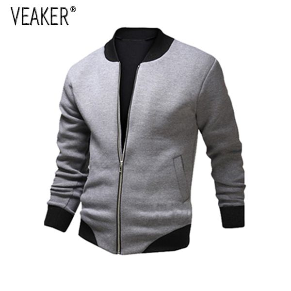 men's jackets 2021 autumn fleece coat jacket male o-neck bomber gray black zipper coats sweatshirt tracksuit s-2xl, Black;brown
men's jackets 2021 autumn fleece coat jacket male o-neck bomber gray black zipper coats sweatshirt tracksuit s-2xl, Black;brown