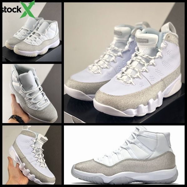 with box new 11 11s mens basketball shoes kids high wmns metallic silver sports sneakers 9 9s baskets jumpman trainers des chaussures off
with box new 11 11s mens basketball shoes kids high wmns metallic silver sports sneakers 9 9s baskets jumpman trainers des chaussures off