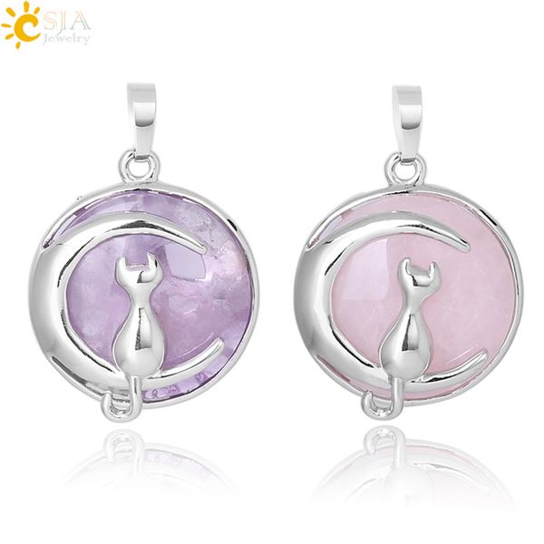 новая мода cat moon подвеска для ожерелье круглый природный камень cute kitten лаки ювелирных fit женщин девушки ожерелья подарка, Silver
новая мода cat moon подвеска для ожерелье круглый природный камень cute kitten лаки ювелирных fit женщин девушки ожерелья подарка, Silver