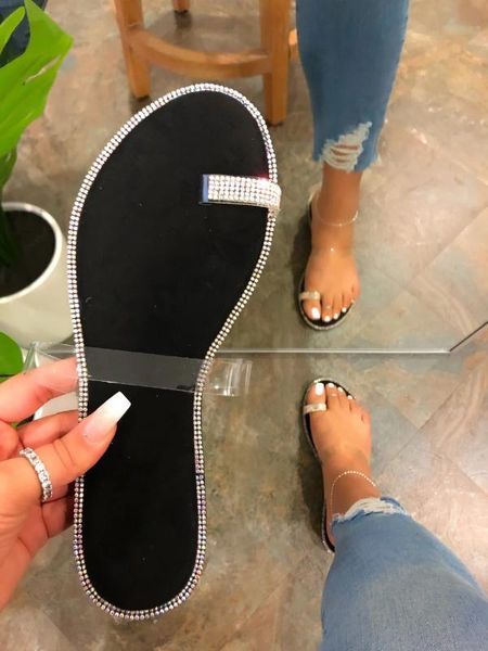 wenyujh summer women flat slippers slides transparent strap female open toe causal flip flops outdoor ladies beach shoes, Black
wenyujh summer women flat slippers slides transparent strap female open toe causal flip flops outdoor ladies beach shoes, Black