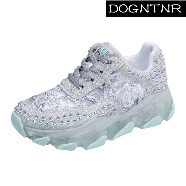 dogntnr ladies crystal breathable tennis shoes thick bottom rhinestone shiny sneakers lace breathable casual shoes female ins
dogntnr ladies crystal breathable tennis shoes thick bottom rhinestone shiny sneakers lace breathable casual shoes female ins