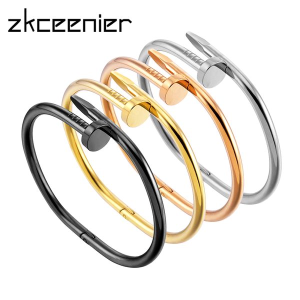 factory price sale fashion women men punk nail bracelet titanium stainless steel open couple bangle dropshipping, Black
factory price sale fashion women men punk nail bracelet titanium stainless steel open couple bangle dropshipping, Black