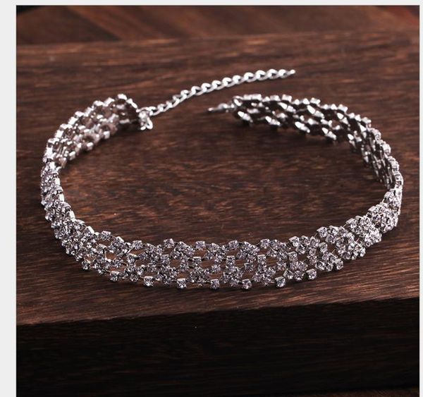 korean fashion necklace daily matching bride's wedding dress, dinner necklace accessories, Slivery;golden 
korean fashion necklace daily matching bride's wedding dress, dinner necklace accessories, Slivery;golden