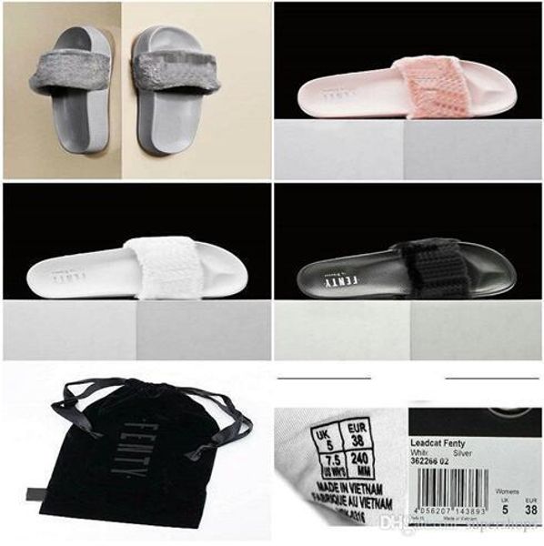 2016 new arrival leadcat fenty rihanna shoes women slippers indoor sandals girls fashion scuffs pink black white grey slide0
2016 new arrival leadcat fenty rihanna shoes women slippers indoor sandals girls fashion scuffs pink black white grey slide0