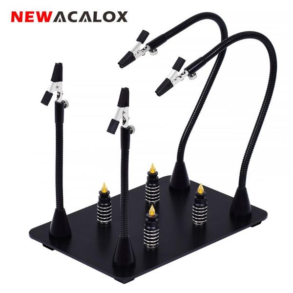 newacalox magnetic pcb circuit board holder flexible arm soldering third hand welding station soldering iron holder repair tools
newacalox magnetic pcb circuit board holder flexible arm soldering third hand welding station soldering iron holder repair tools