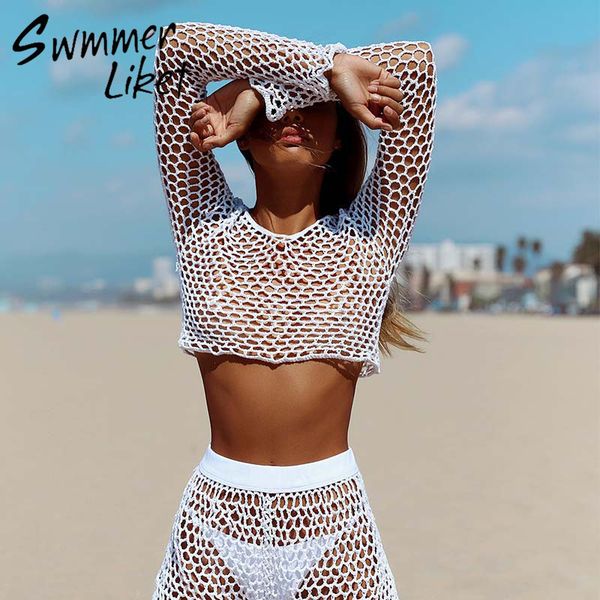 long sleeve cover up sun suit crochet handmade bikini set 2018 summer swim suit white swimsuit women bathing beachwear, Blue;gray
long sleeve cover up sun suit crochet handmade bikini set 2018 summer swim suit white swimsuit women bathing beachwear, Blue;gray