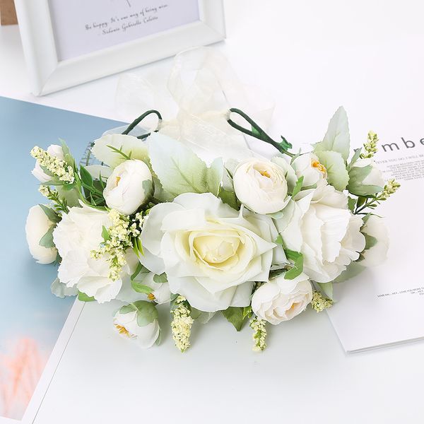 girls flowers crown wreath new woman stereo rose holiday studio pgraphy prop hair accessories garlands children beach headband v067, Slivery;white
girls flowers crown wreath new woman stereo rose holiday studio pgraphy prop hair accessories garlands children beach headband v067, Slivery;white