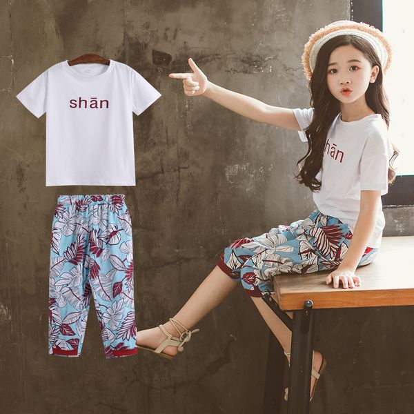 clothing sets girls clothes set solid vest + floral pant 2pcs summer teenage children 6 8 10 12 13 14 year, White
clothing sets girls clothes set solid vest + floral pant 2pcs summer teenage children 6 8 10 12 13 14 year, White