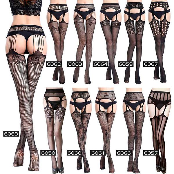2019 solid stockings women thigh high fishnet nylon long socks ladies hollow open crotch jacquard lingerie leggings, Black
2019 solid stockings women thigh high fishnet nylon long socks ladies hollow open crotch jacquard lingerie leggings, Black