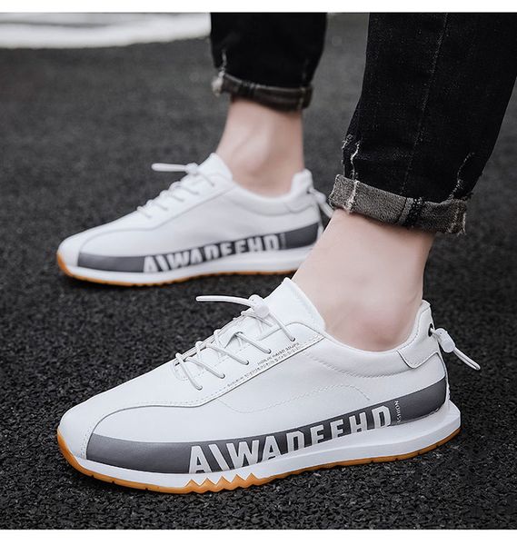 men's shoes korean casual sports shoes breathable ice silk cloth wild comfortable letters gump sports, Black
men's shoes korean casual sports shoes breathable ice silk cloth wild comfortable letters gump sports, Black