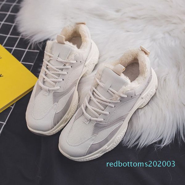 женские зимние кроссовки теплые fur коренастый кроссовки платформы повседневная обувь женщины женская мода мех папа женский r03, Black
женские зимние кроссовки теплые fur коренастый кроссовки платформы повседневная обувь женщины женская мода мех папа женский r03, Black