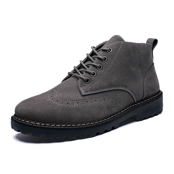 big size men casual shoes new 2019 fashion new autumn winter ankle boots outdoor breathable handmade brand men boots, Black
big size men casual shoes new 2019 fashion new autumn winter ankle boots outdoor breathable handmade brand men boots, Black