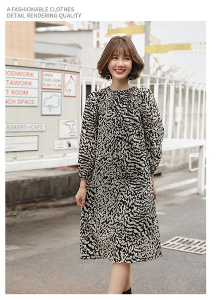 2020 spring summe leopard midi dress women folds puff long sleeve casual korean dresses vintage female vestidos chiffon clothes, Black;gray
2020 spring summe leopard midi dress women folds puff long sleeve casual korean dresses vintage female vestidos chiffon clothes, Black;gray