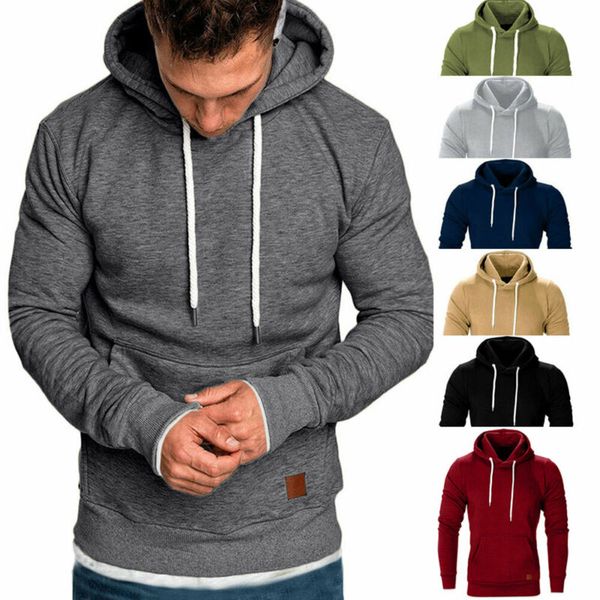 Men's Winter Warm Hoodies Necking sleeve Drawstring pocket cuffs stitching Slim Fit Hooded Sweatshirt Outwear
Men's Winter Warm Hoodies Necking sleeve Drawstring pocket cuffs stitching Slim Fit Hooded Sweatshirt Outwear