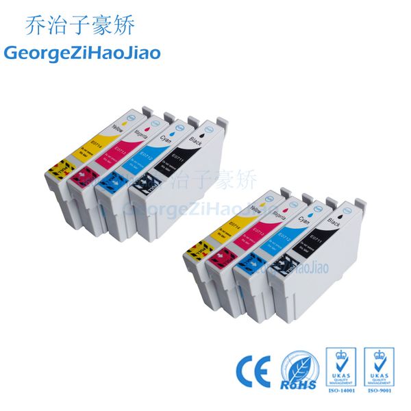 Картриджи с чернилами ZH 8 T0711 T0712 T0713 T0714 Совместимо для принтера Epson D78 D92 D120 DX4000 DX4050 D
Картриджи с чернилами ZH 8 T0711 T0712 T0713 T0714 Совместимо для принтера Epson D78 D92 D120 DX4000 DX4050 D
