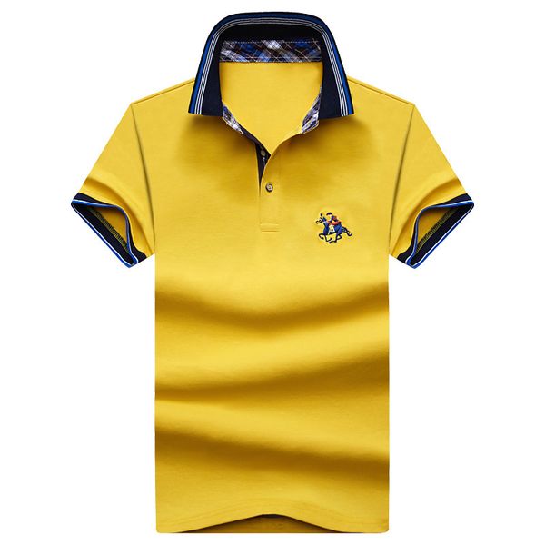 summer new style men pure cotton fold-down collar pure cotton embroidery short-sleeved polo shirt large size casual versatile sh, White;black
summer new style men pure cotton fold-down collar pure cotton embroidery short-sleeved polo shirt large size casual versatile sh, White;black