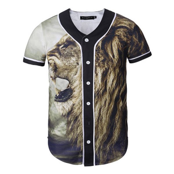 new style men baseball jersey sport shirt with button 3d fashion good quality 0595-2, Blue;black
new style men baseball jersey sport shirt with button 3d fashion good quality 0595-2, Blue;black