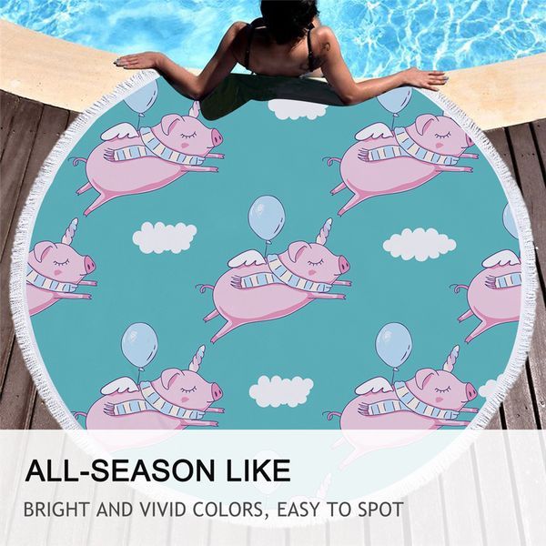 beddingoutlet pig towels bathroom flying unicorn round beach towel cartoon tapestry horned piglet picnic mat toalla unicornio
beddingoutlet pig towels bathroom flying unicorn round beach towel cartoon tapestry horned piglet picnic mat toalla unicornio