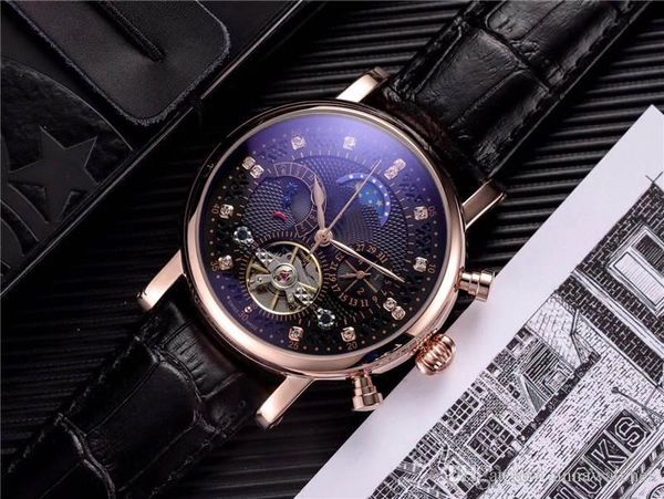 designer style 2019 luxury men's fashion watch stainless steel modern men's watch mechanical watch leather quality strap high qual, Slivery;brown
designer style 2019 luxury men's fashion watch stainless steel modern men's watch mechanical watch leather quality strap high qual, Slivery;brown