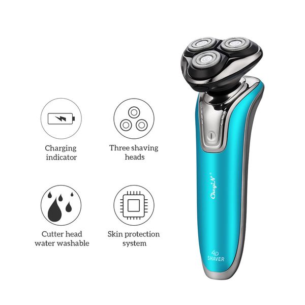 3d floating electric shaver 3 blades quick charge beard trimmer cordless usb rechargeable rotary shaving razor men face care 31
3d floating electric shaver 3 blades quick charge beard trimmer cordless usb rechargeable rotary shaving razor men face care 31