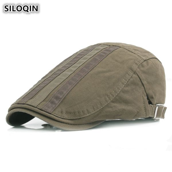 siloqin adjustable size men's 100% cotton vintage beret personality hip hop sombrero de hombre retro tongue cap for men, Blue;gray
siloqin adjustable size men's 100% cotton vintage beret personality hip hop sombrero de hombre retro tongue cap for men, Blue;gray