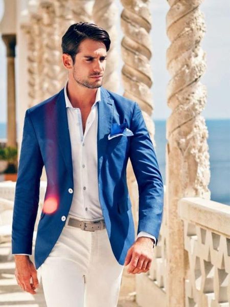 anniebritney navy 2 piece slim fit men suit with white pants groom wedding tuxedo 2 piece prom wedding business men suit set, White;black
anniebritney navy 2 piece slim fit men suit with white pants groom wedding tuxedo 2 piece prom wedding business men suit set, White;black