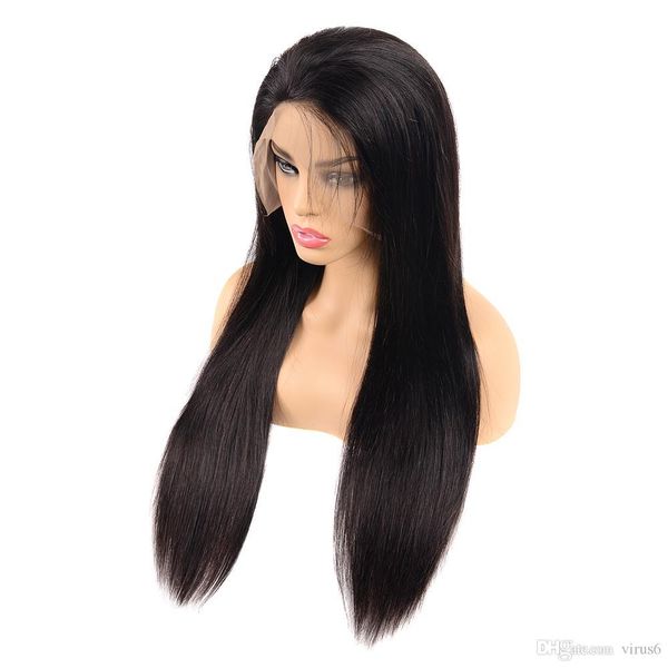 wholesale 13x6 unprocessed raw remy virgin cuticle aligned peruvian human hair transparent swiss lace front frontal wigs, Black
wholesale 13x6 unprocessed raw remy virgin cuticle aligned peruvian human hair transparent swiss lace front frontal wigs, Black