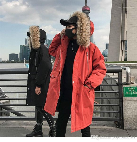 hat detachable loose windbreaker coats korean style mens thick warm costs winter new mens designer jackets fashion, Black
hat detachable loose windbreaker coats korean style mens thick warm costs winter new mens designer jackets fashion, Black