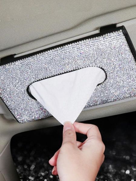 tissue car box sun visor diamond leather auto tissue paper holder case sunvisor hanging napkin interior car accessories
tissue car box sun visor diamond leather auto tissue paper holder case sunvisor hanging napkin interior car accessories