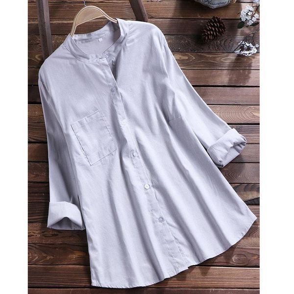 casual summer chiffon women casual plus size solid loose linen button tunic shirt blouse shirts blouse plus size wear, White
casual summer chiffon women casual plus size solid loose linen button tunic shirt blouse shirts blouse plus size wear, White